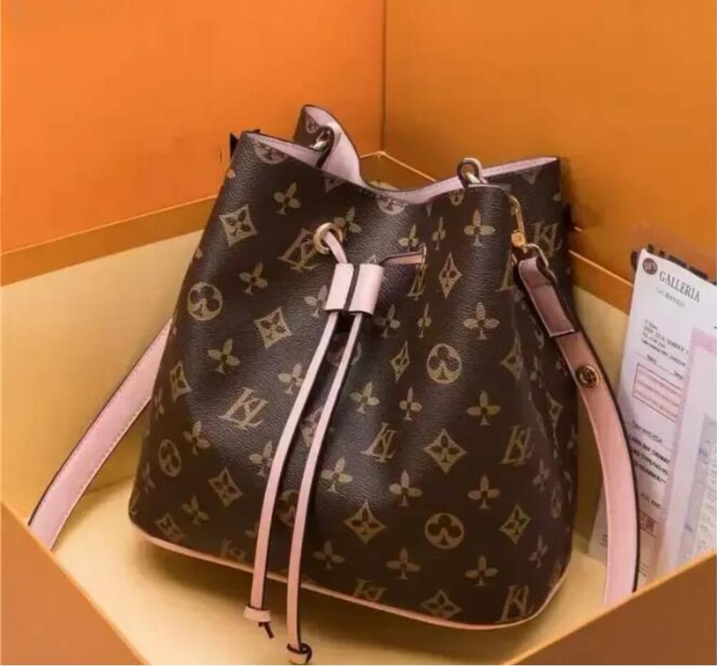 

high-quality Designer bag womens NEONEO shoulder bags purse leather bucket bag louise vutton Crossbody viuton bag, Yellow