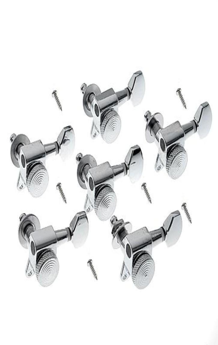 

6R Chrome Guitar Tuning Pegs Tuner Machine Heads with Lock Schaller Style In Stock8275962