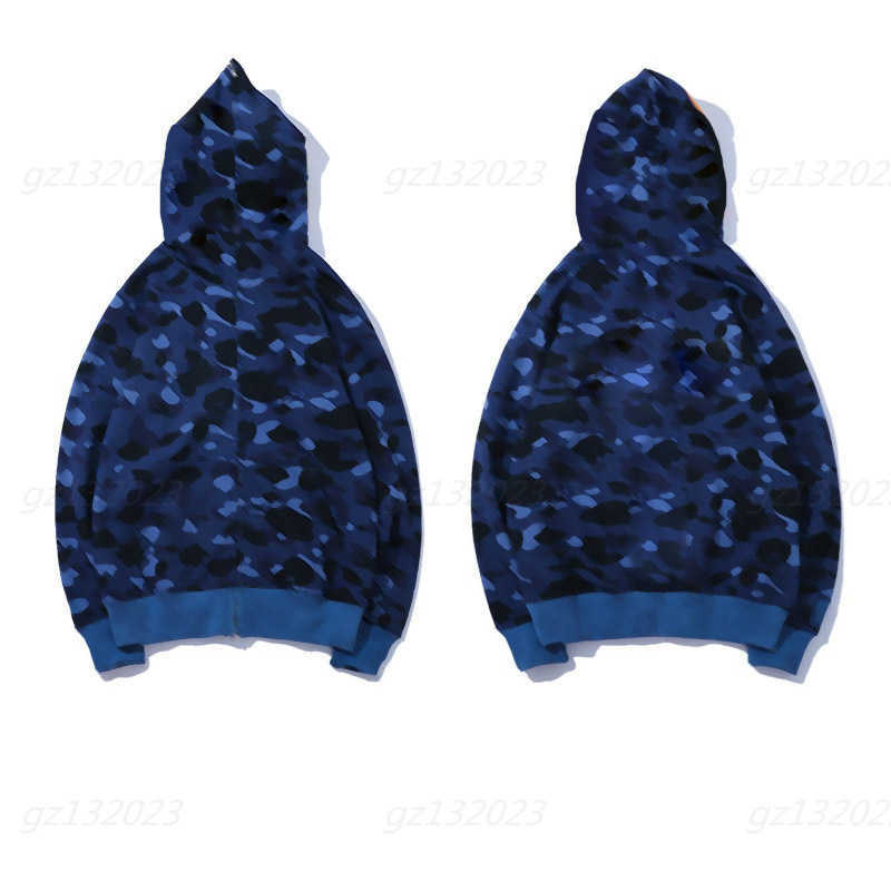 

Autumn Fashion Loose Sports Top Jackets Designers Camouflage Loose Hooded Cardigan Sweater Fashions Casual Designer Jacket Men