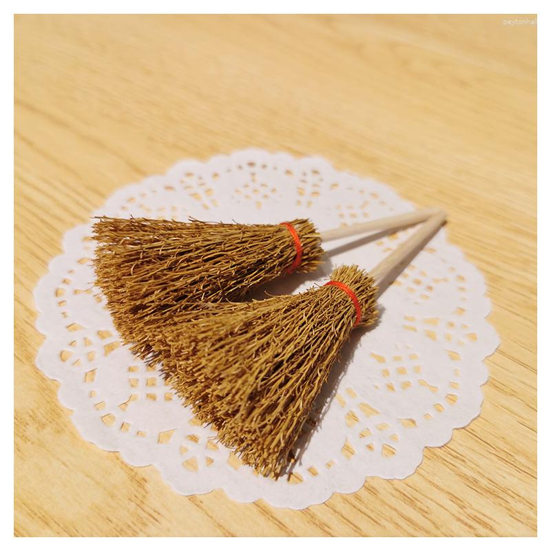 

Brooches Beadsnice Small Broom Brooch Badge Handmade Mini Schoolbag Accessories