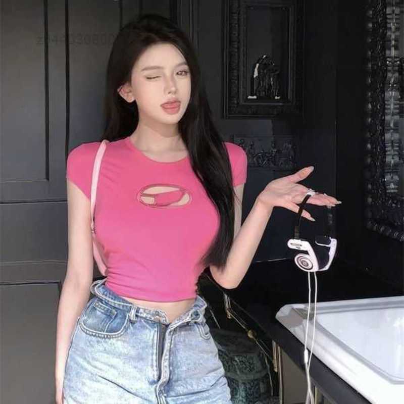 

Women's T-shirt Tanks Camis Fashion Diesel Oil Designer t Shirt High Quality Tops Tees Womens Letter Print Short Sleeve Round Neck Cotton Polo 2 0hdickpe