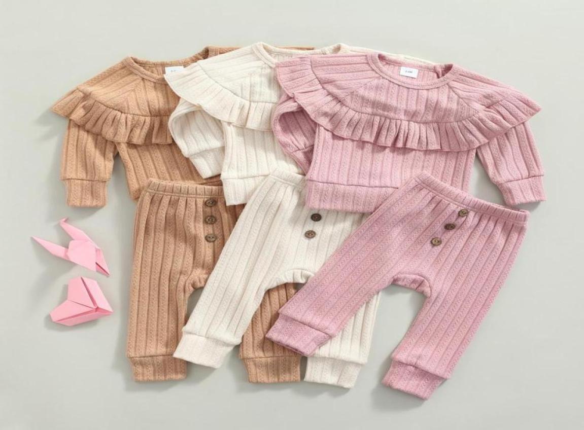 

Clothing Sets CitgeeAutumn Solid Infant Baby Girls Color Sweater Set Long Sleeve Tops Elastic Waist Pants Clothes9075907, Red