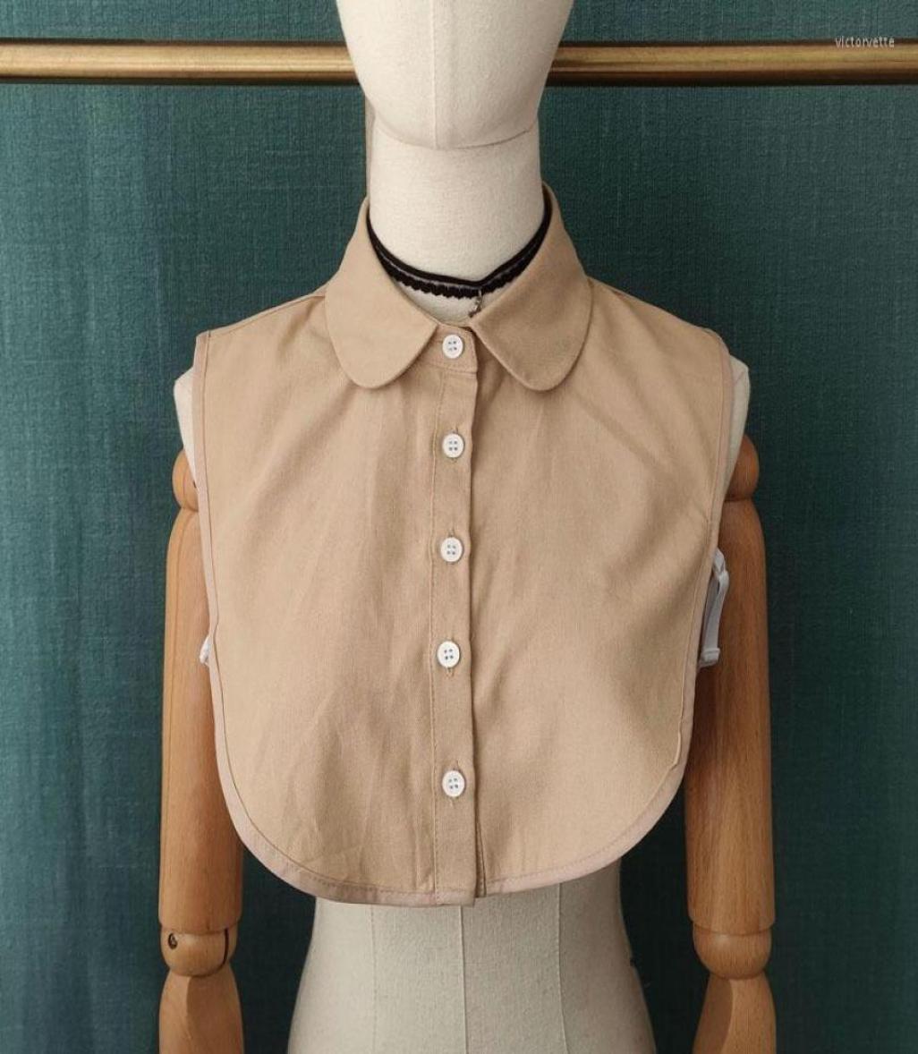 

Bow Ties Vintage Shirt Lapel False Collar For Women Solid Color Fake Detachable Blouse Top Clothes Accessories8262388