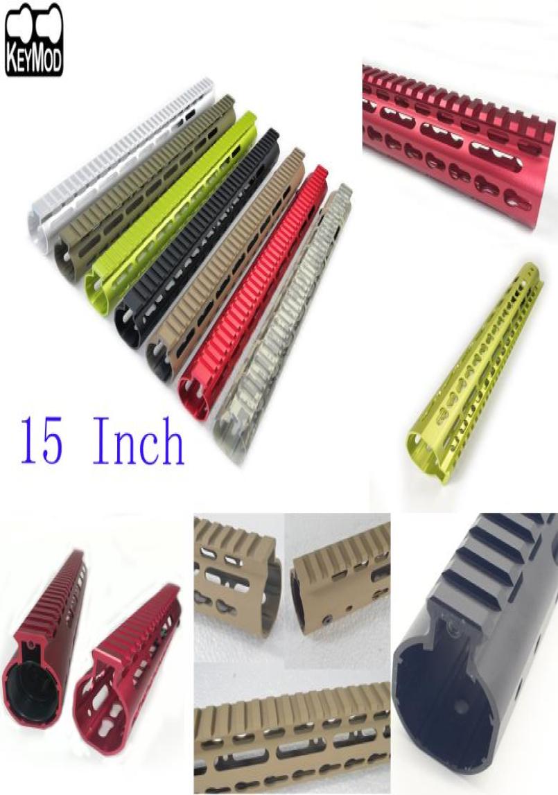 

The New 15 Inch Float Keymod Handguard Rail Mount System Fits 223556 Types5165672