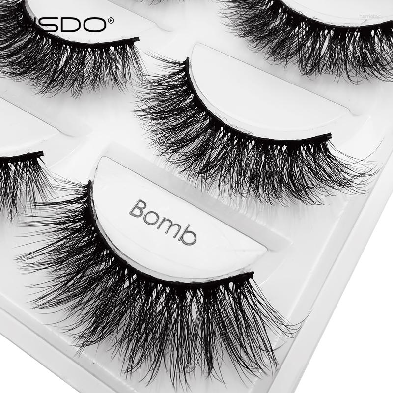 

False Eyelashes YSDO 5 Pairs Soft Mink Natural 3d Lashes Hand Made Makeup Fluffy Volume Eyelash Maquiage Faux Cils