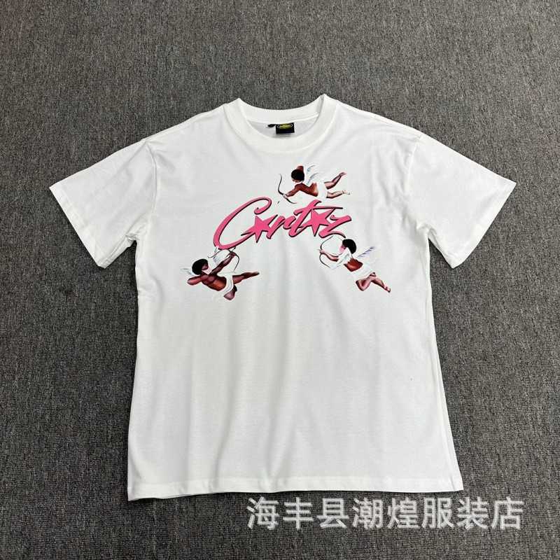 

Cortez Demon Island Classic Short Sleeve T-shirt Summer New Loose Casual Round Neck Couple Bottom Shirt 3 UGFS, 3105 white