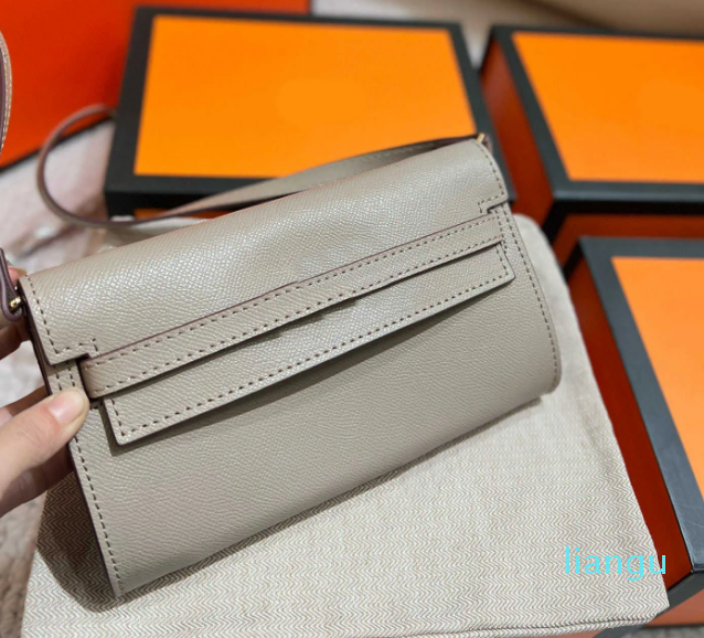 

2023 shoulder bags key pouch cardholders luxury wallet Fashion Letters crossbody purse, Chain--blue--20cm