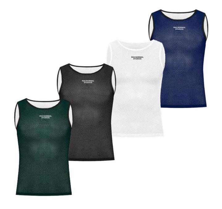 

Racing Jackets Pas Normal Studios Cycling Base Layer Sleeveless Tight Vest PNS Breathable Quick Dry Underwear Mesh Bike Bottoming 8719568, Yellow