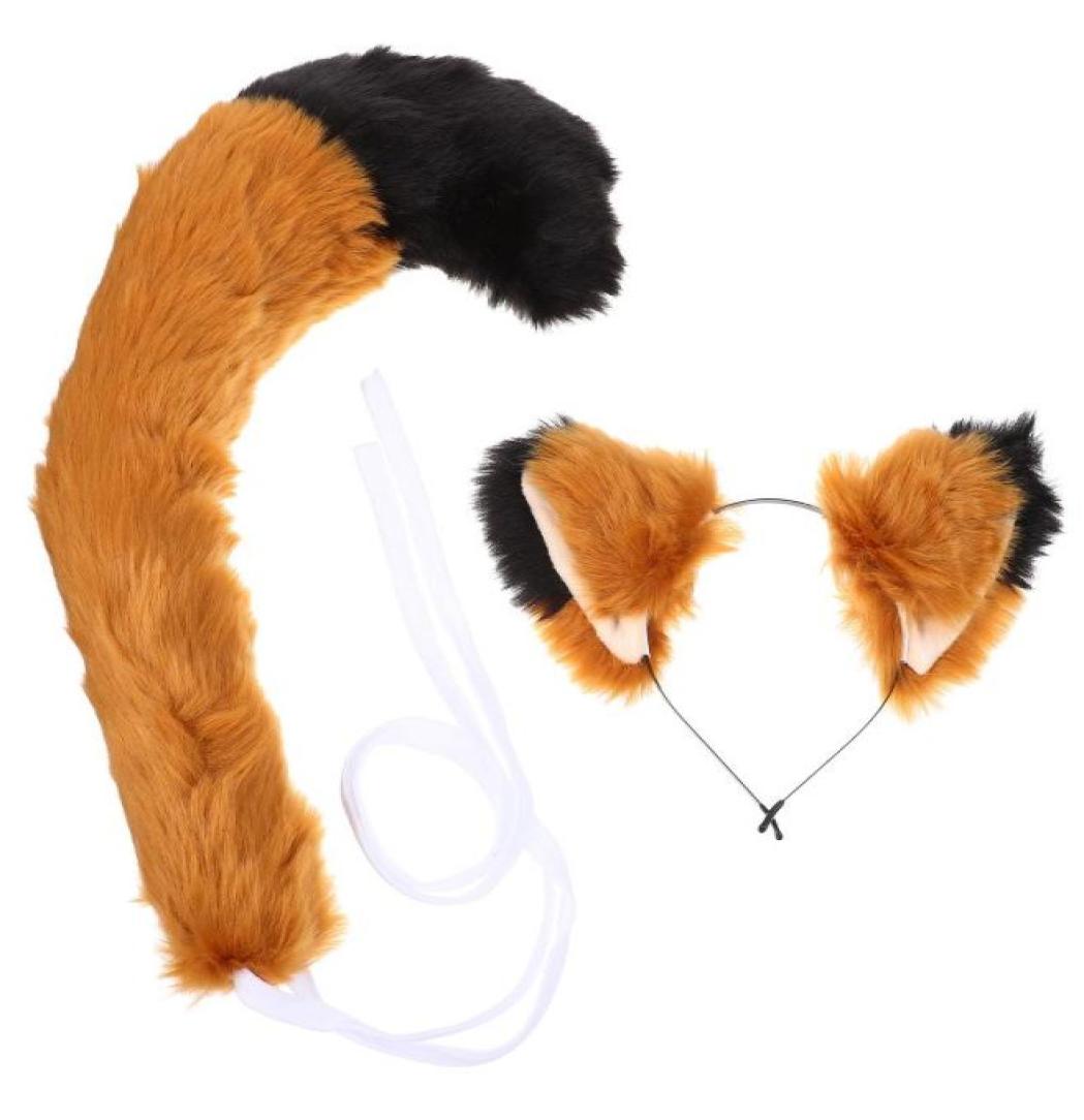 

Bandanas Set Female Hair Decor Animals Tail Festival Headdress Eyecatching HeaddressBandanas7021682