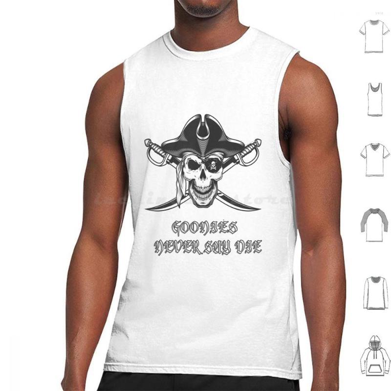 

Men's Tank Tops The Goonies Never Say Die Vest Sleeveless, M-tank-black