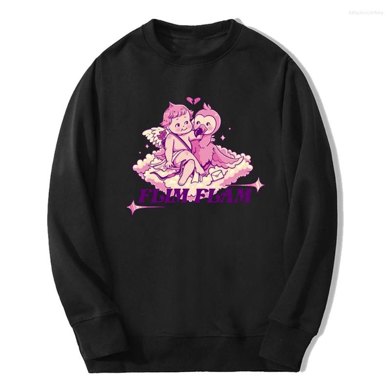 

Men's Hoodies Flamingo Flim Flam Cupid Merch Crewneck Long Sleeve Women Men Sweatshirt 2023 Harajuku Streetwear Funny Clothes, Gray