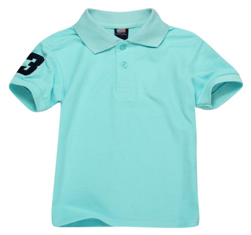 

Children Polo t Shirt Kids Lapel Short sleeves Baby Polos Tshirt Boys Tops Clothing Embroidery Tees Girl Cotton Tshirts Sky Blue5720210, Sky blue