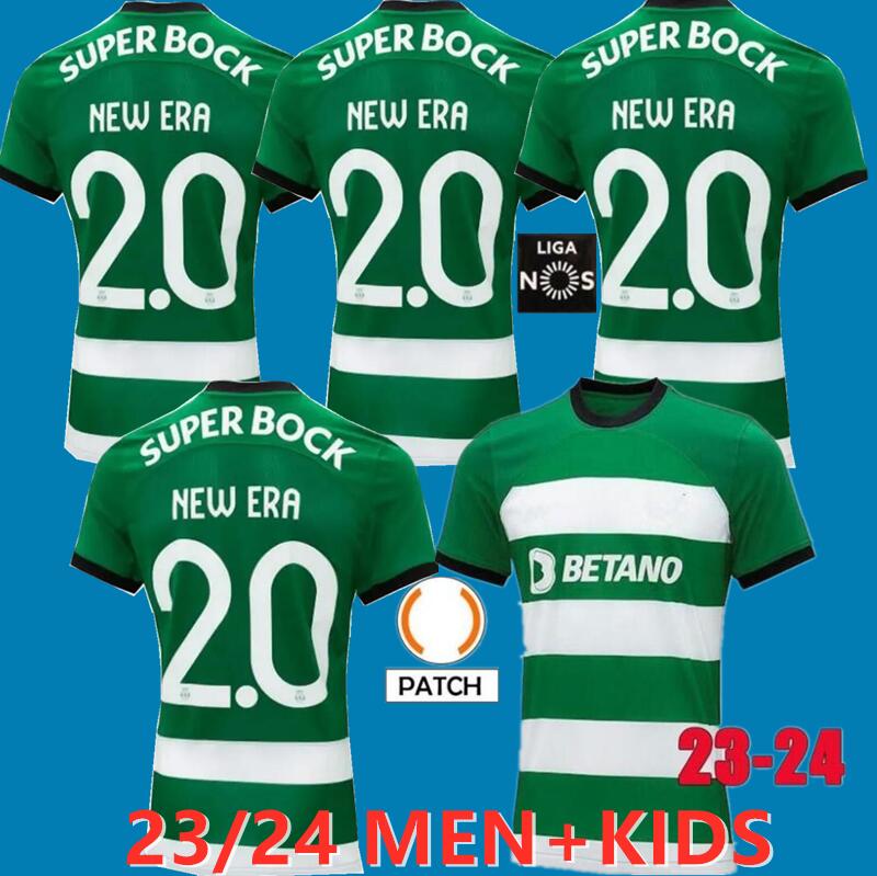 

Sporting CP 23 24 Lisboa soccer jerseys home Lisbon Special Jovane Sarabia Vietto 2023 2024 maillot jersey Sporting Clube de football shirt men kids kit fans Player 66