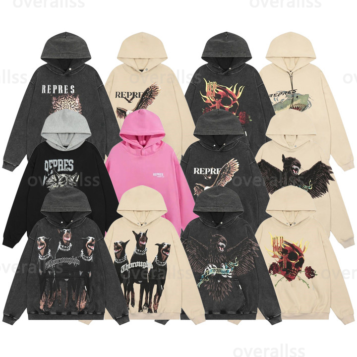 

Designer Mens Hoodies Sweatshirts graphic Letter Mens Niche Tide Brand Wild High Street Casual American Loose Couple Hooded Sweater Coat Clothes