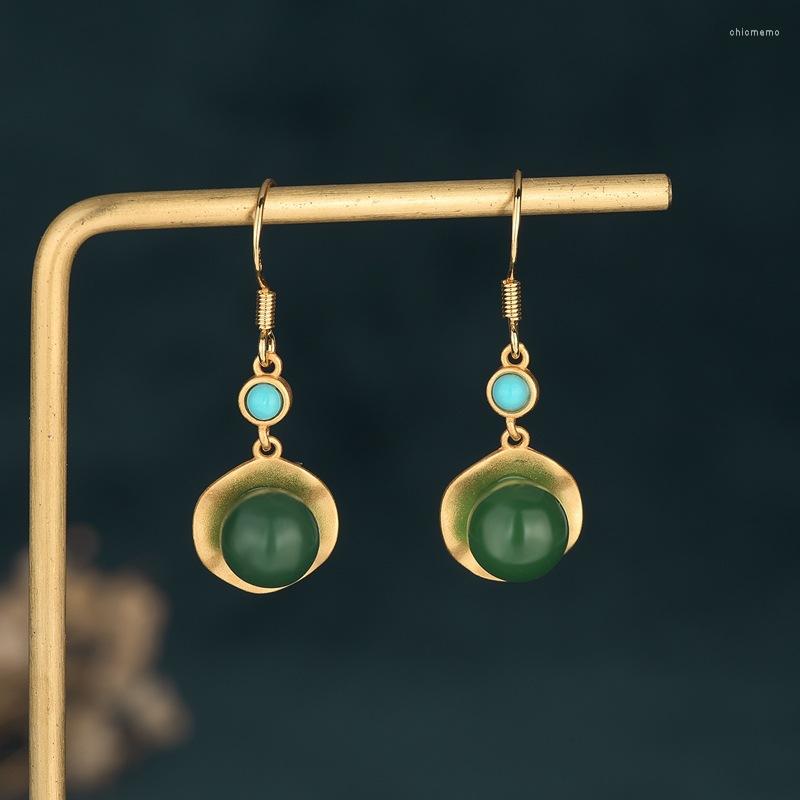 

Stud Earrings Exquisite Simple CZ For Women Cheongsam Delicate Gold Color Earring Girl Party Birthday Christmas Jewelry Gifts