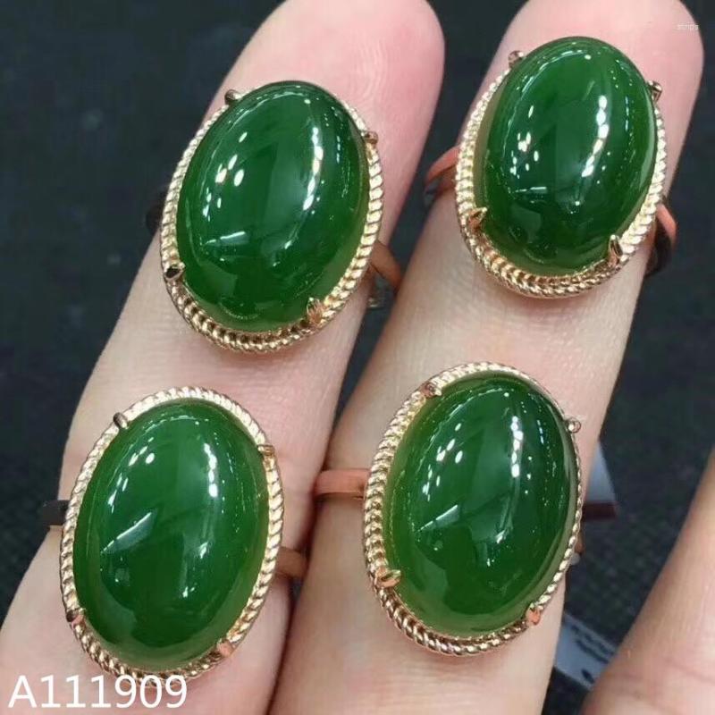 

Cluster Rings KJJEAXCMY Boutique Jewelry 925 Sterling Silver Inlaid Natural Jasper Gemstone Female Ring Support Detection Luxury