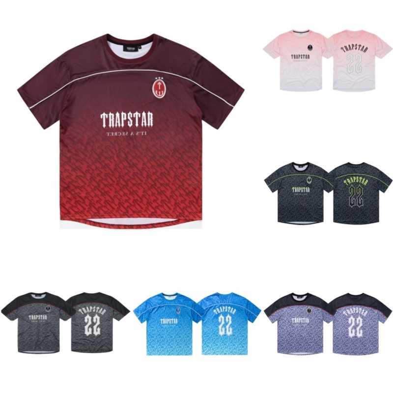 

Mens Trapstar Tees Football Jersey Summer Casual t Shirt Loose Quick Short Sleeve Underlay Tops Men Wonmen T-shirt 28w6, Purple