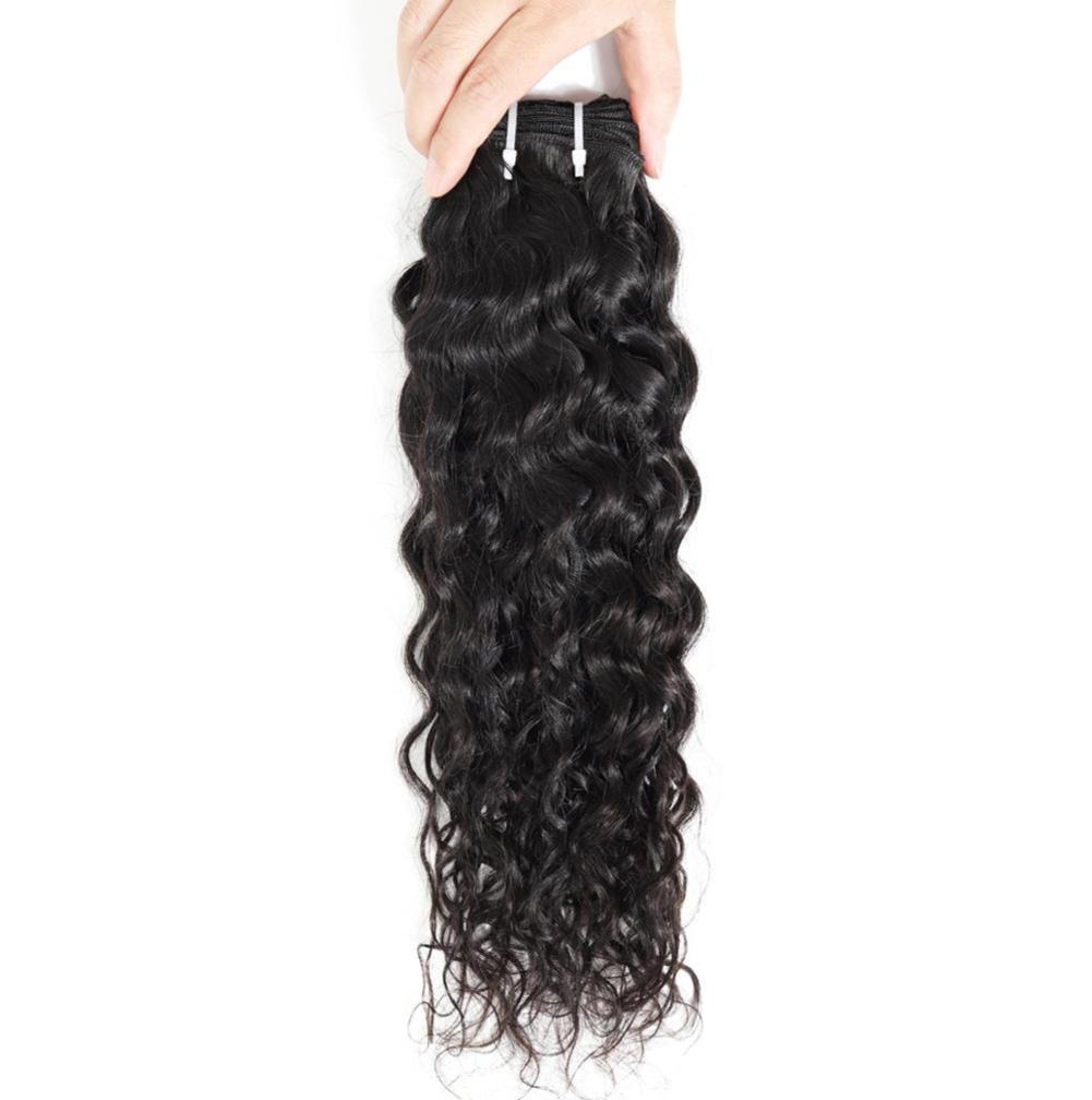 

Brazilian Water Wave Bundles 828 Inch Human 1 Pieces Remy Hair Weave Bundle Deals Natural Color8827832, Natural color