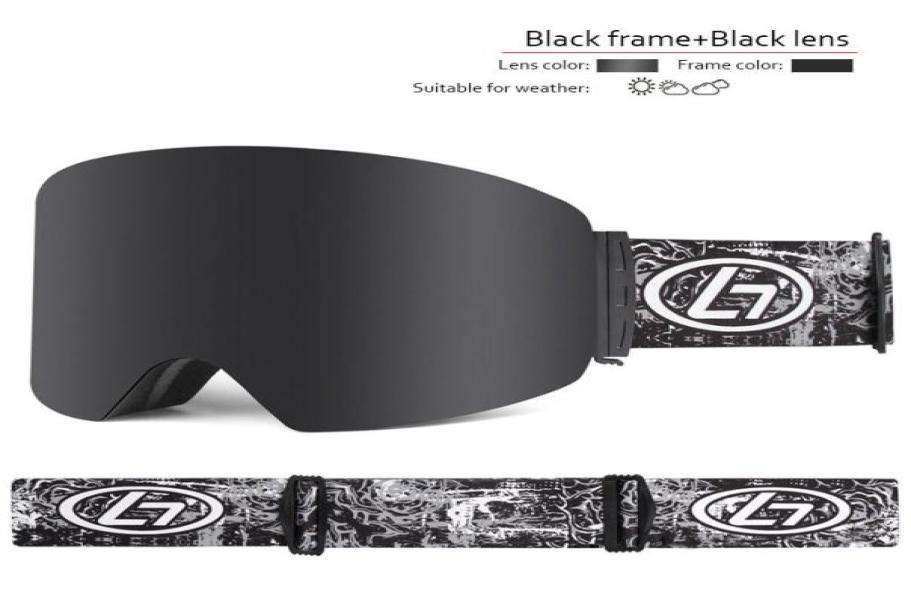 

Ski Goggles Double Layer polarized Lens Hiking Ski Antifog UV400 Snowboarding Goggles Ski Glasses Winter Outrdoor Snow Windproof 8926080