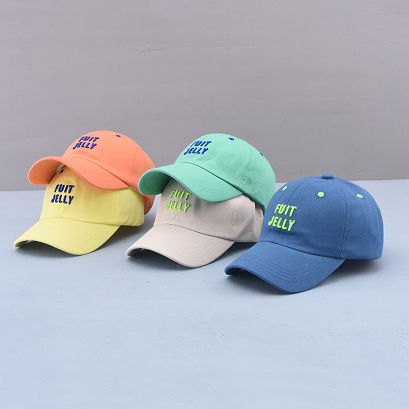 

Caps Hats Baby Baseball Cap for Boy Girl Letter Embroidered Kids Sun Hat Summer Solid Color Children Boys Girls Peaked Gorras 230628
