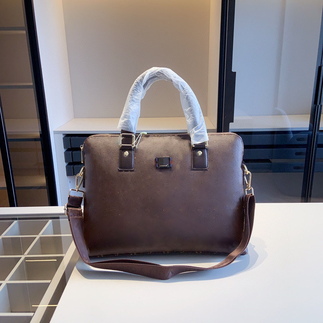 

7A quality designer fashion luxury single briefcase men women laptop bag designer men's and women's shoulderbag Business Briefcase Portfolios messenger bag