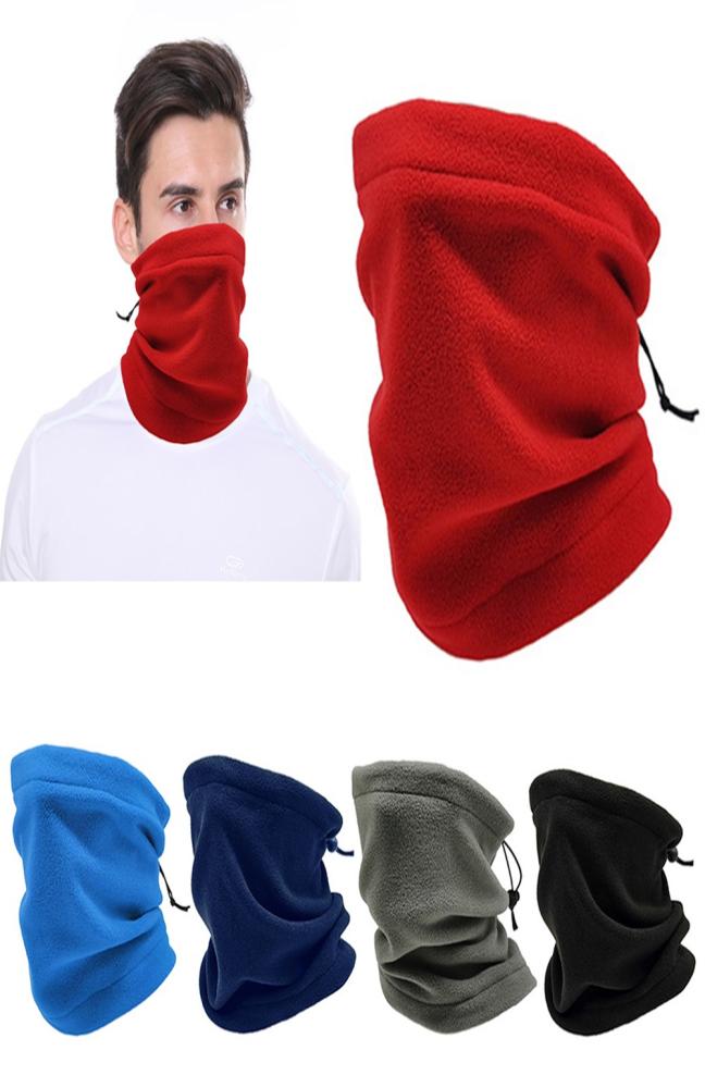 

Fleece Neck Buff Male Bandana Winter Windproof Scarves Soft Cycling Hiking Half Mask Neck Warmer Gaiter Snowboard1882087