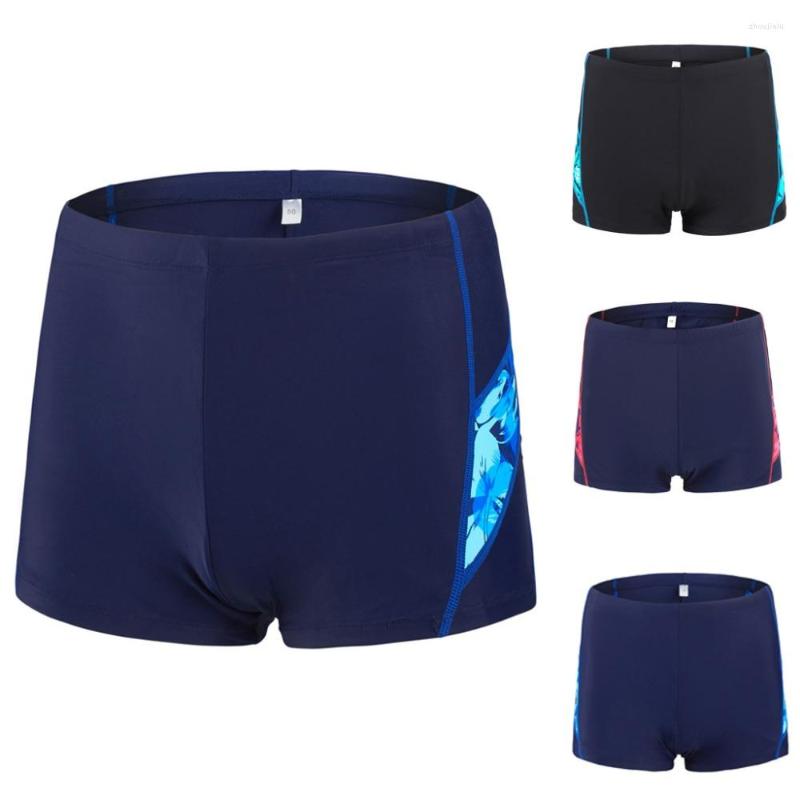 

Underpants Swimming Pants For Men Floral Sexy Underwear Mens Nylon Quick Dry Swimwear Beach Surfing Running Swim Short W0322, Blue