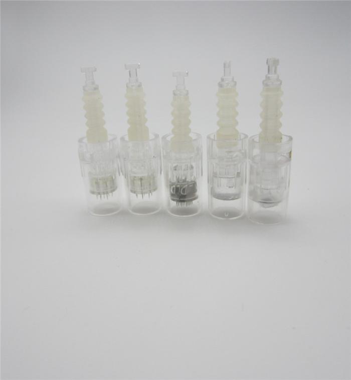 

NC260 91236 Pin Needles Nano Needle Tips Bayonet Port Needle Cartridges For Electric Derma Pen Auto Micro Stamp3752398