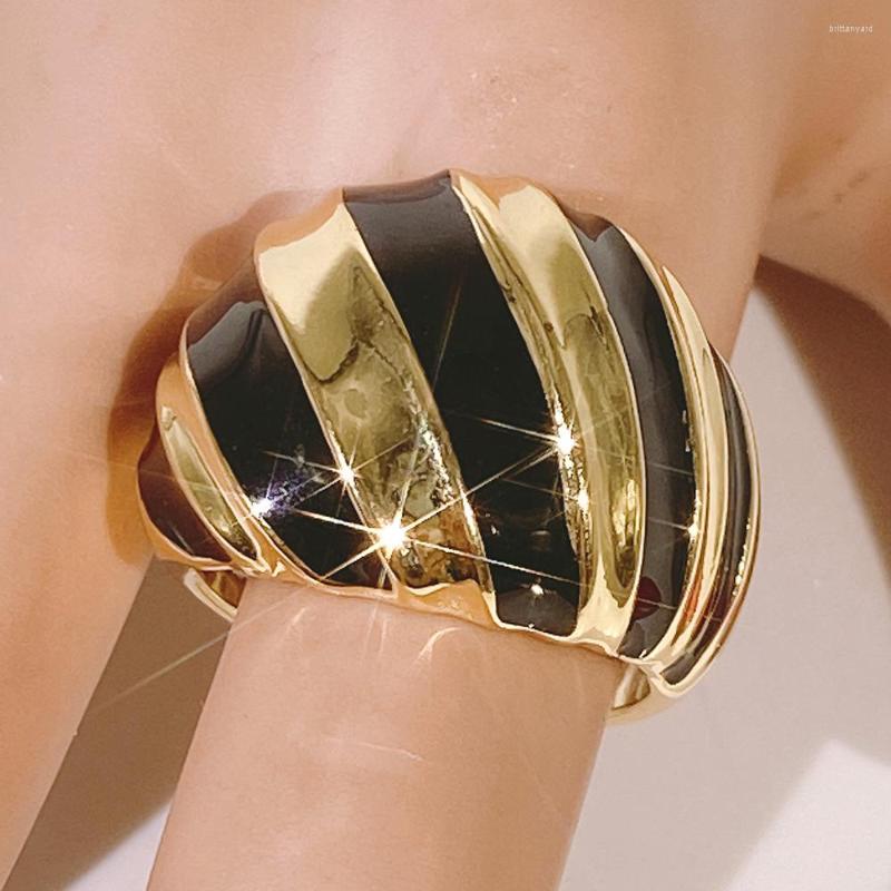 

Necklace Earrings Set Luxury 18K Gold Plated Womens Party Ring High Quality Items With Year Rings Gifts Accessories Yll, Picture shown