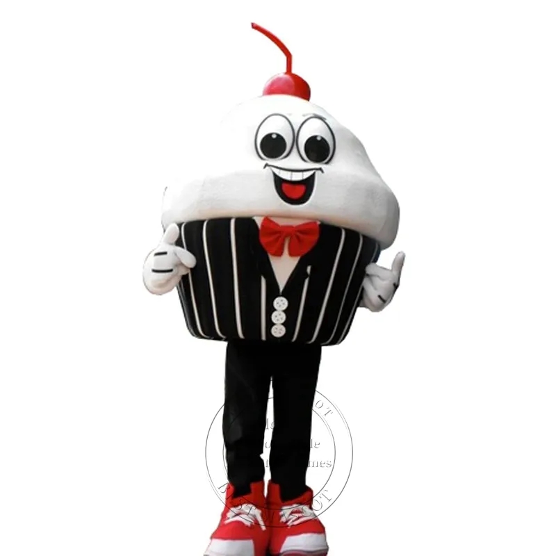 

High Quality Cupcake Mascot Costume Birthday Party Anime theme fancy dress, As pic