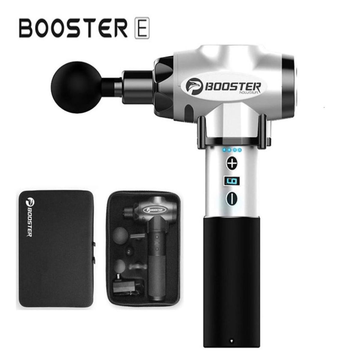 

2019 new Portable Booster E low noise Muscle Massage Gun Therapy Muscle Exercise Body Muscle Massager Deep Pain Relief Y1910154358182