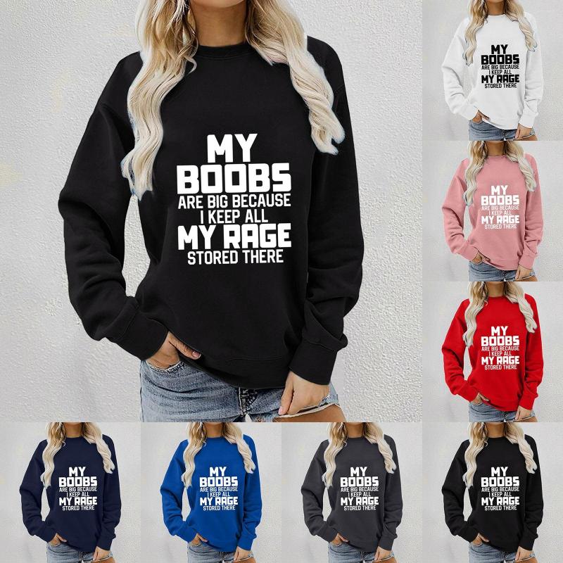 

Women's Hoodies Crew Neck Sweatshirt Long Sleeve T Shirt Tunic Top Leggings Casual Junior Outfit Christmas Pullover Women, Navy