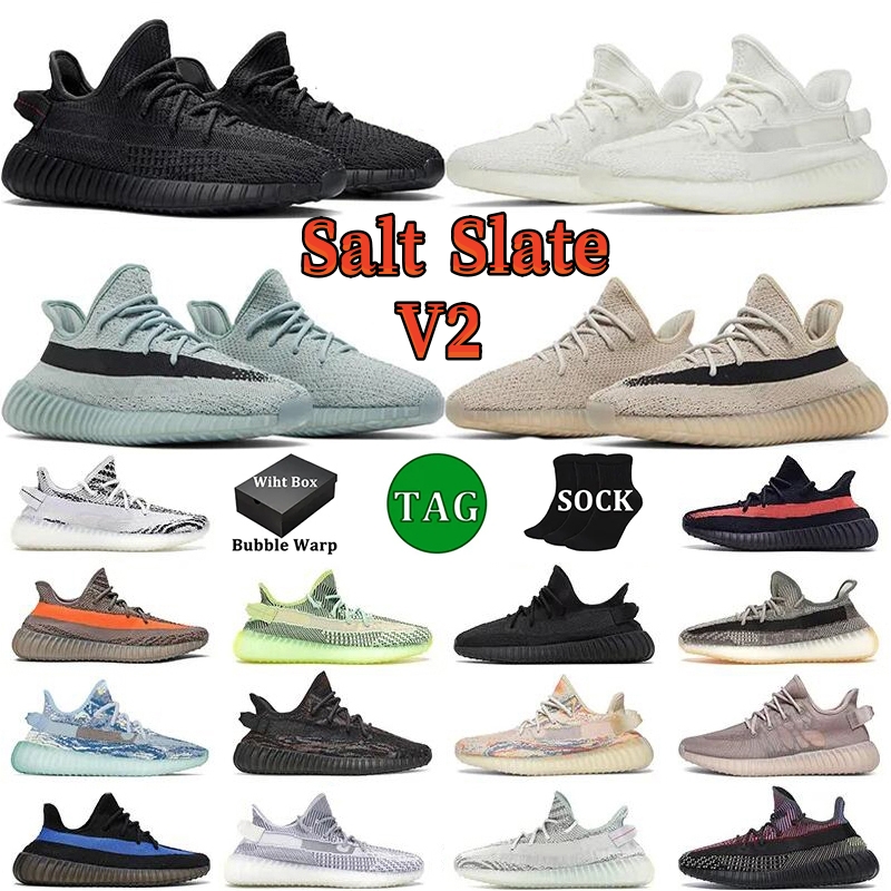 

With Box Designer v2 Running Shoes Mens Women Sneakers V2 Bred Cream 2.0 Zebro Oreo MX Frost Blue Oat MX Rock Salt Slate Trainers Sporst Sneakers Size 36-47