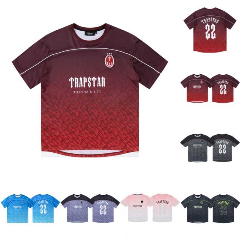 

Mens Trapstar Tees Football Jersey Summer Casual t Shirt Loose Quick Short Sleeve Underlay Tops Men Wonmen T-shirt Wz1t, Blue