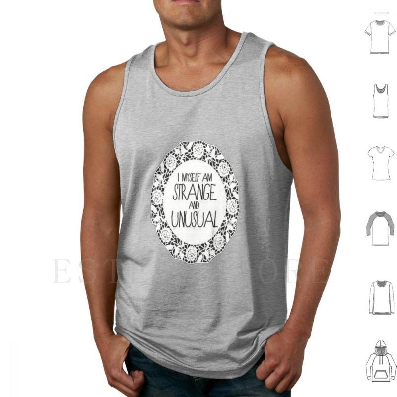 

Men' Tank Tops I Myself Vest Self Love Care Strange Unusual Quotes Cute Girly, M-tank-white