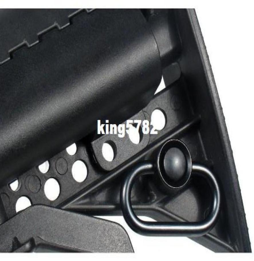 

Hunting Tactical Military Heavy Duty Push Button QD Sling Swivel Mounts 125 Inch Loop Airsoft 5313358