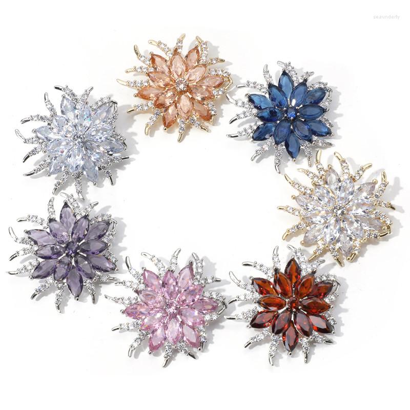 

Brooches 2023 Brooch For Women Nice Design Elegant Corsage Fashion Pin Dress Luxury Zircon Jewelry Accessories Party Gifts