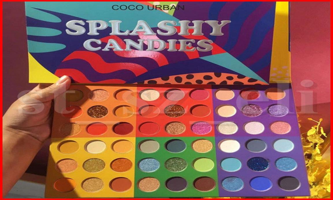 

Coco Urban 54 Colors Rainbow Eyeshadow Palette Matte and Shimmer Eye shadow Palette Neon Glitter Makeup Eyeshadow Eye Shadow Make 7351820, Multi