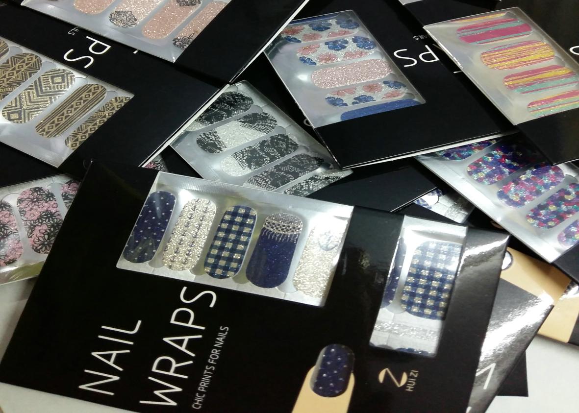 

High Quality Shiny Nail Wrap Wraps Decal Sparkle Glitter Nail art Strips Sticker Patch Foils Patch Tip Tips Decals Decoration NE2260015, Light yellow