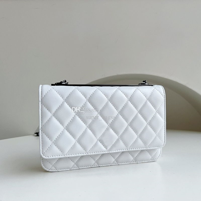 

channel leather bag bag 19cm lady YC081 bag Genuine Crossbody Shoulder bag Flap bag designer Box With