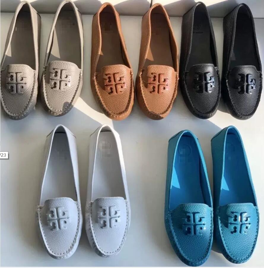

Women's shoes Black slip-on bean shoes casual loafers female flat shoes good to wear all matching small white shoes, As picture