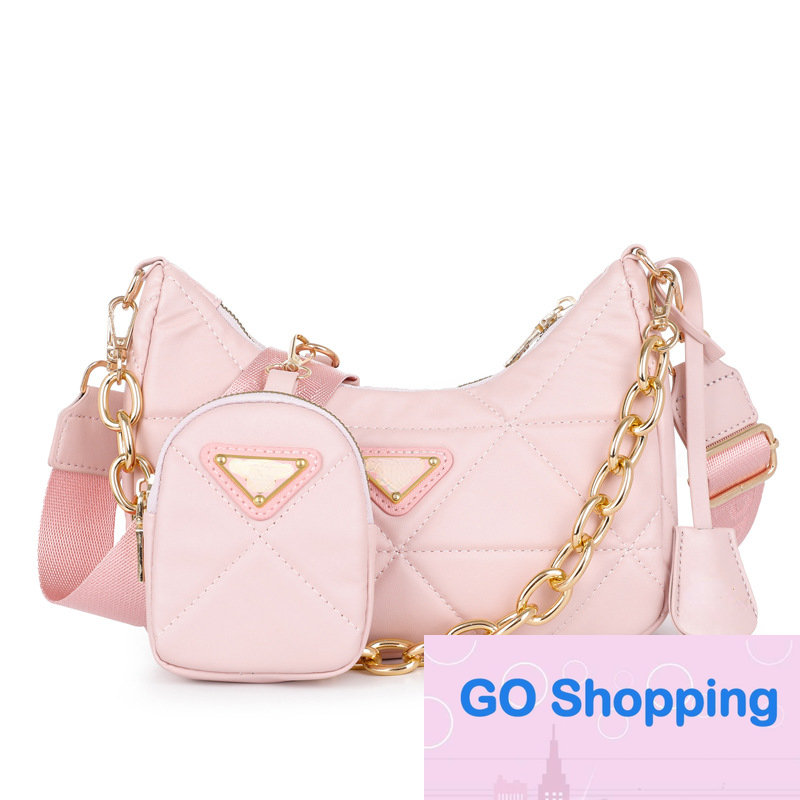 

Designer Classic Three-in-One Bag Female Underarm Bags New Crossbody One-Shoulder Portable High-Grade Multi-Functional All-match, 24*17*6cm