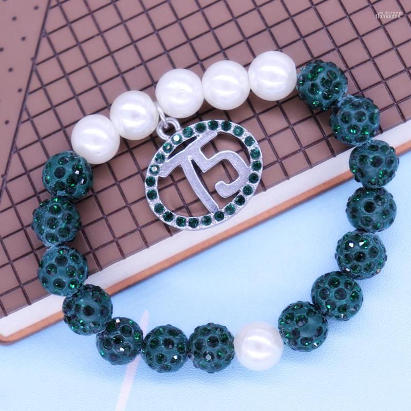 

Bangle Handmade Elastic Clay Crystal Ball Beads Founded Years 1946 Incorporated Links Number 75 Bracelets