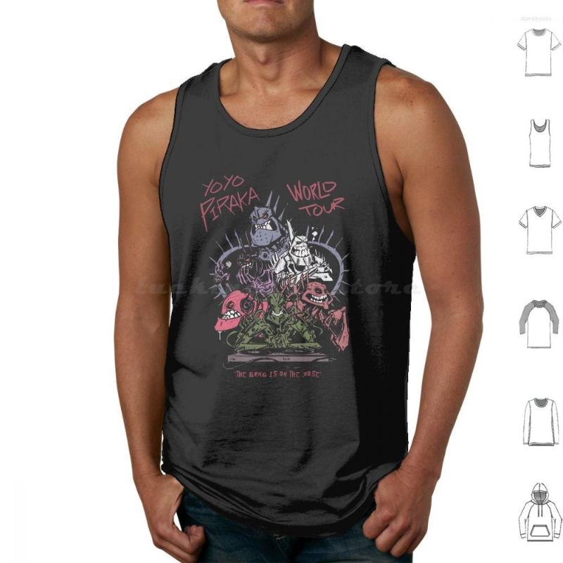

Men' Tank Tops Piraka Rap Black Variant Print Cotton Bionicle Barraki Eldritch Toa Robot Mata, M-tank-black