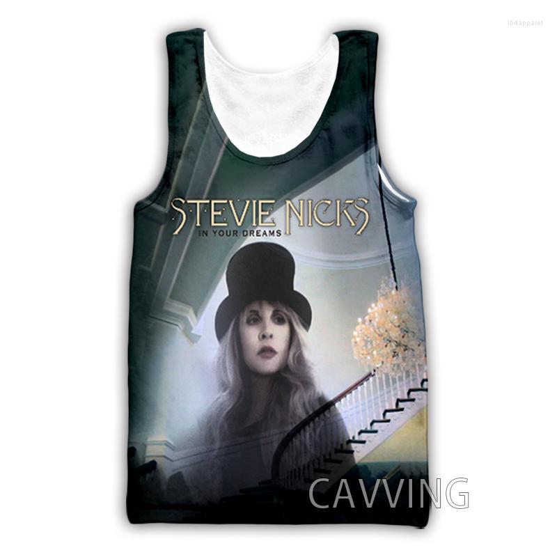 

Men' Tank Tops Fashion Women/Men' 3D Print STEVIE NICKS Harajuku Vest Summer Undershirt Shirts Streetwear, 18