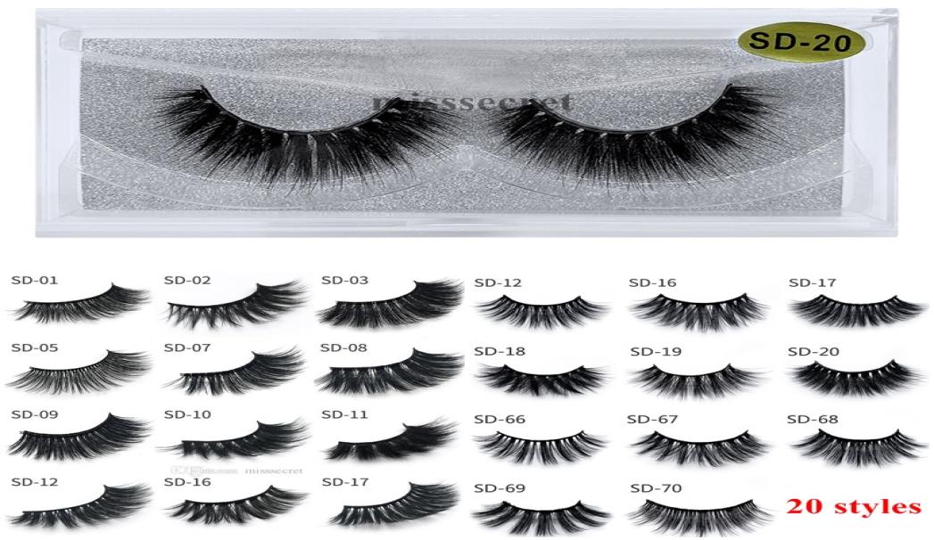 

Drop 3D Mink Eyelashes 1Pair Thick Fake Lashes Luxury Handmade Volume Lashes Extension Reusable False Eyelashe Mink Lashes2313220