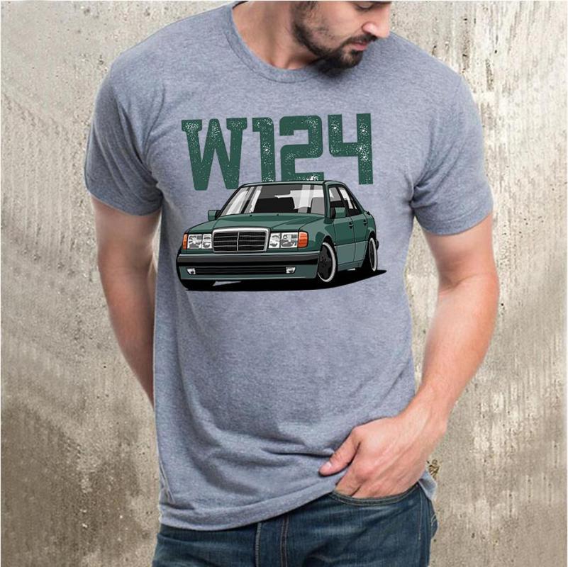 

Men' T Shirts Drive The Classic W124 Shirt Men Funny Casual Interesting Trendy Leisure Custom Cotton Customize Homme Class Car T-Shirt, Army green