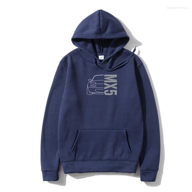 

Men's Hoodies Hoody Pullover MX5 MX 5 MX-5 Miata Roadster Eunos, Black