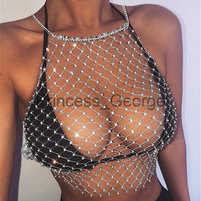 

Party Dresses Sexy Club Mesh Top Women T Shirt Blusa Party Diamonds TShirt Rhinestone Cropped Tee See Through Tshirt Woman Clothes Ropa Mujer x0629, Black ab