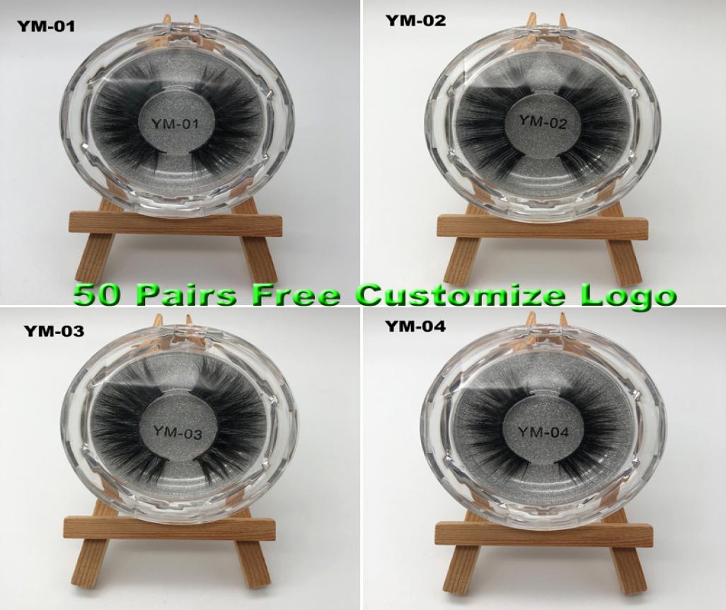 

2019 MINK eyelashes 21 styles Selling 1pair lot Real Siberian 3D Full Strip False Eyelash Long Individual Mink Lashes Extension5113046